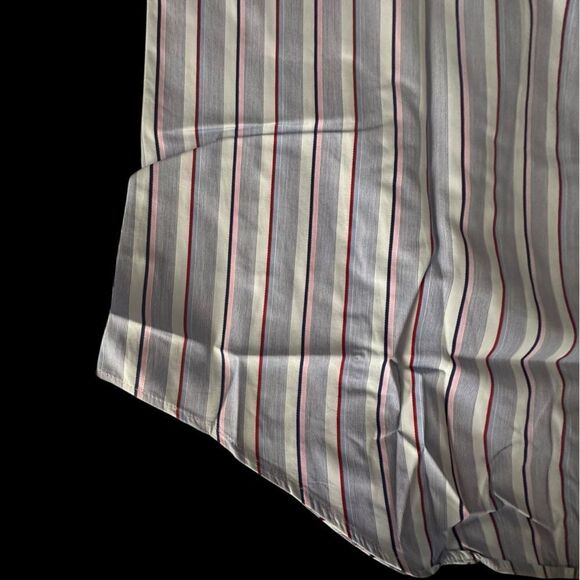 Charles Tyrwhitt Blue and Red Slim Fit Dress Shirt Size 15.5/33 - Picture 7 of 9